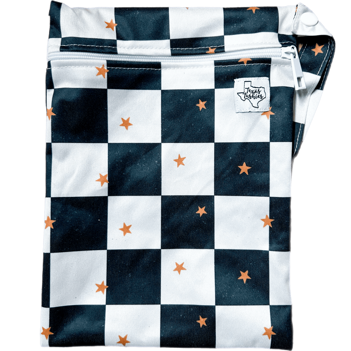 The Quick Trip Wet Dry Bag 10 Inches by 7 Inches Ideal for Cloth Diapers Texas Tushies