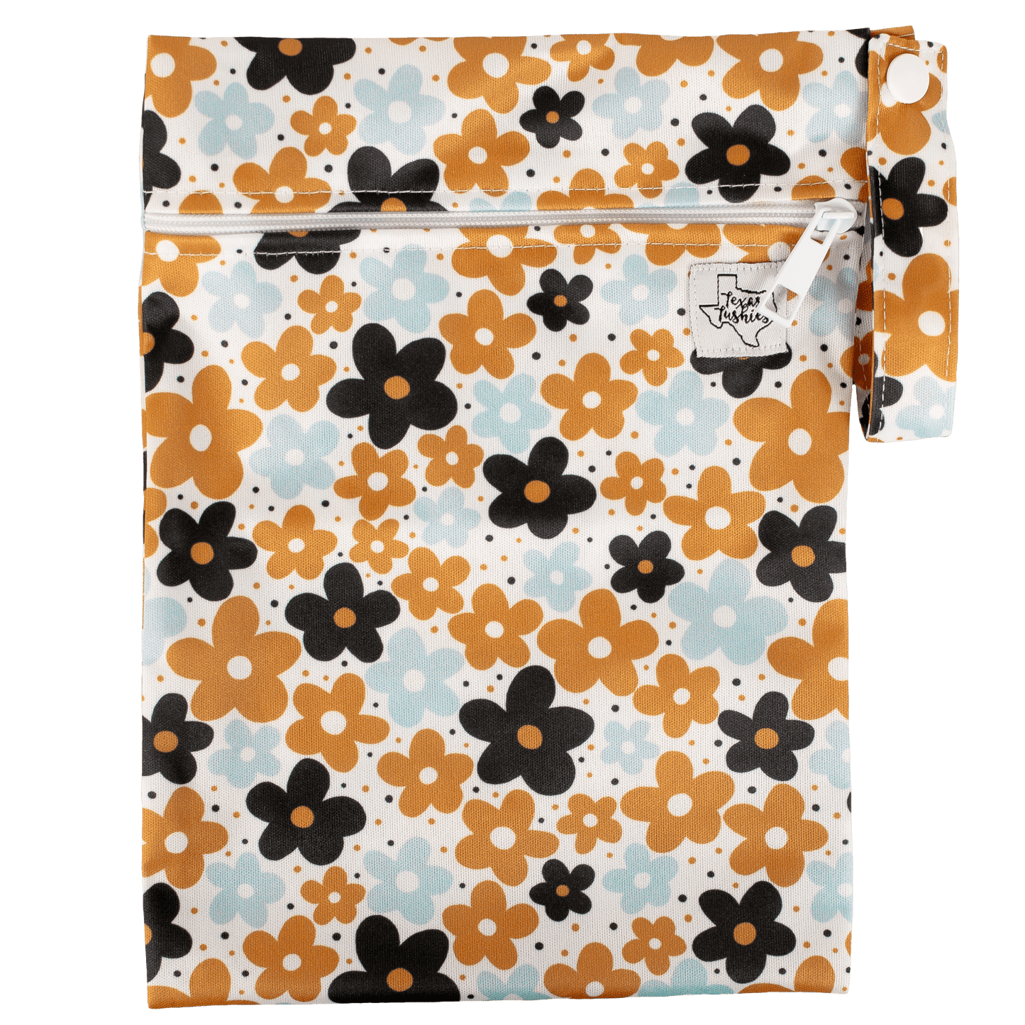 The Quick Trip Wet Dry Bag 10 Inches by 7 Inches Ideal for Cloth Diapers Texas Tushies