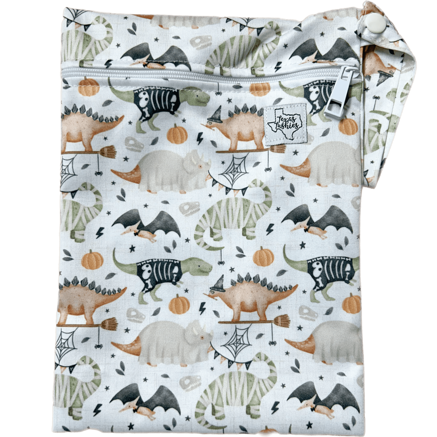 The Quick Trip Wet Dry Bag 10 Inches by 7 Inches Ideal for Cloth Diapers Texas Tushies