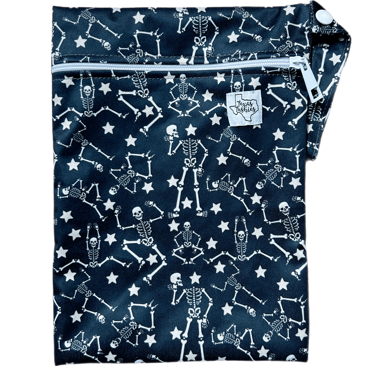 The Quick Trip Wet Dry Bag 10 Inches by 7 Inches Ideal for Cloth Diapers Texas Tushies