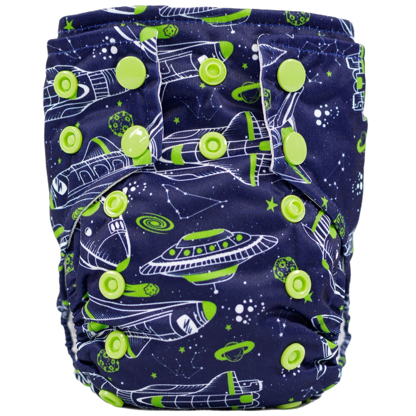 Tiny Tushies Newborn AIO Cloth Diaper with Pocket Opening for Babies 5 to 20 Pounds Texas Tushies