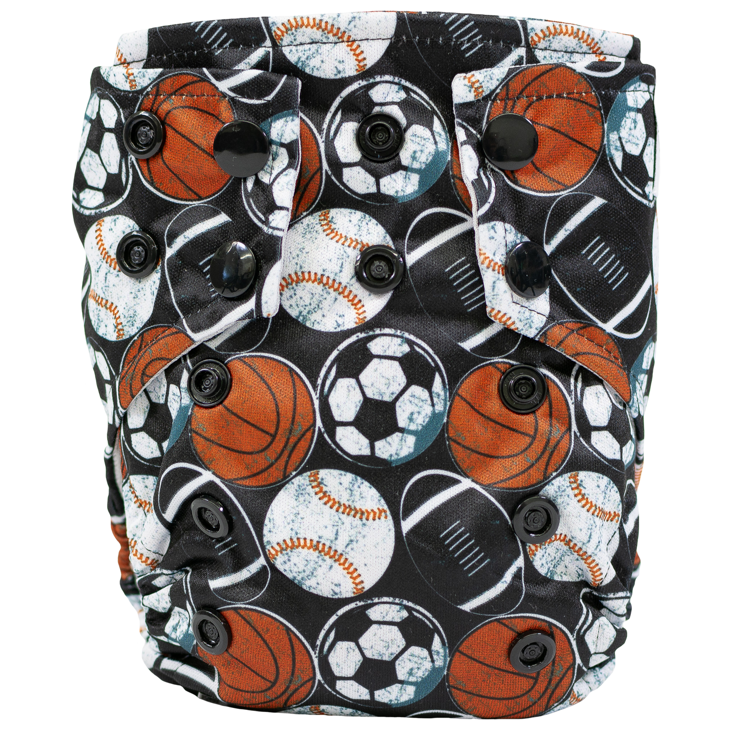 Tiny Tushies Newborn AIO Cloth Diaper with Pocket Opening for Babies 5 to 20 Pounds Texas Tushies