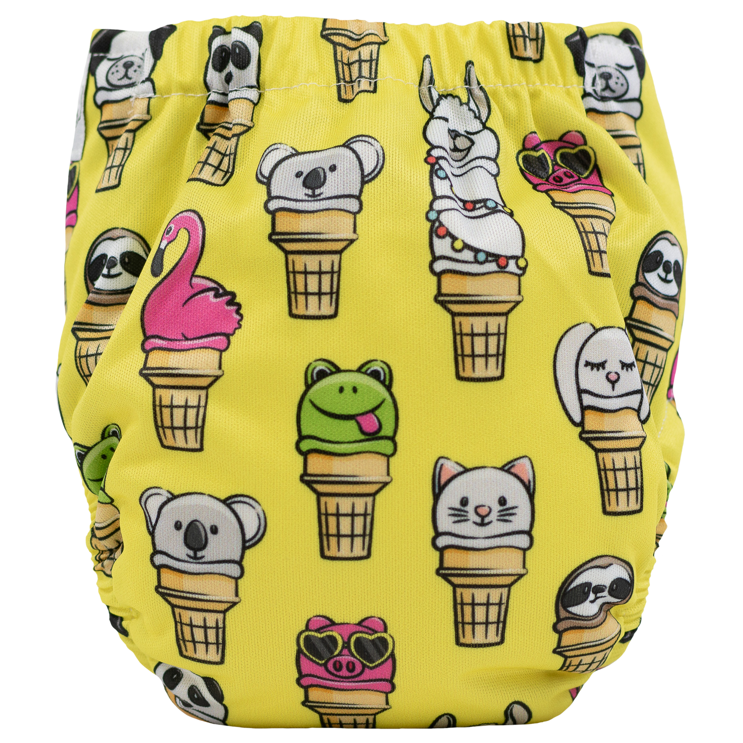 Tiny Tushies Newborn AIO Cloth Diaper with Pocket Opening for Babies 5 to 20 Pounds Texas Tushies