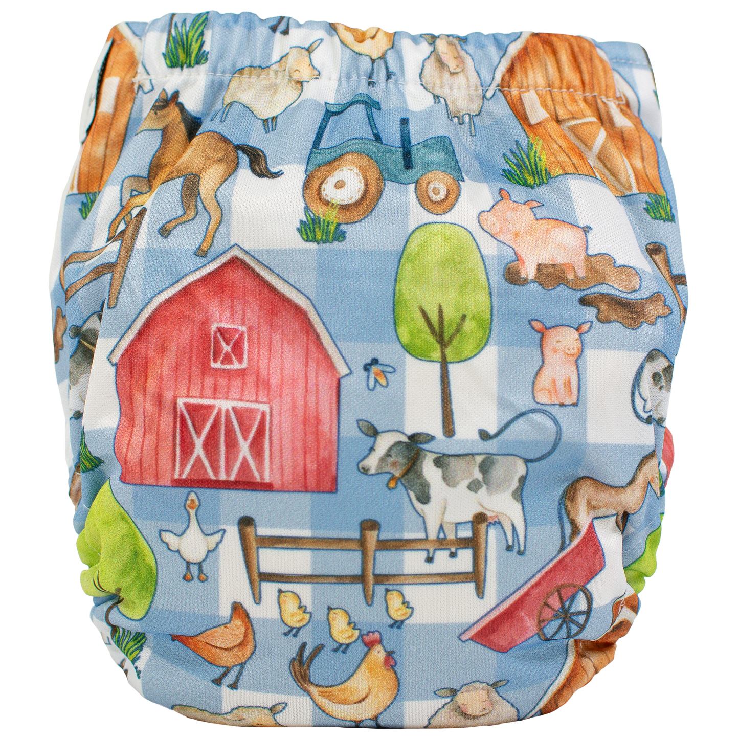 Tiny Tushies Newborn AIO Cloth Diaper with Pocket Opening for Babies 5 to 20 Pounds Texas Tushies