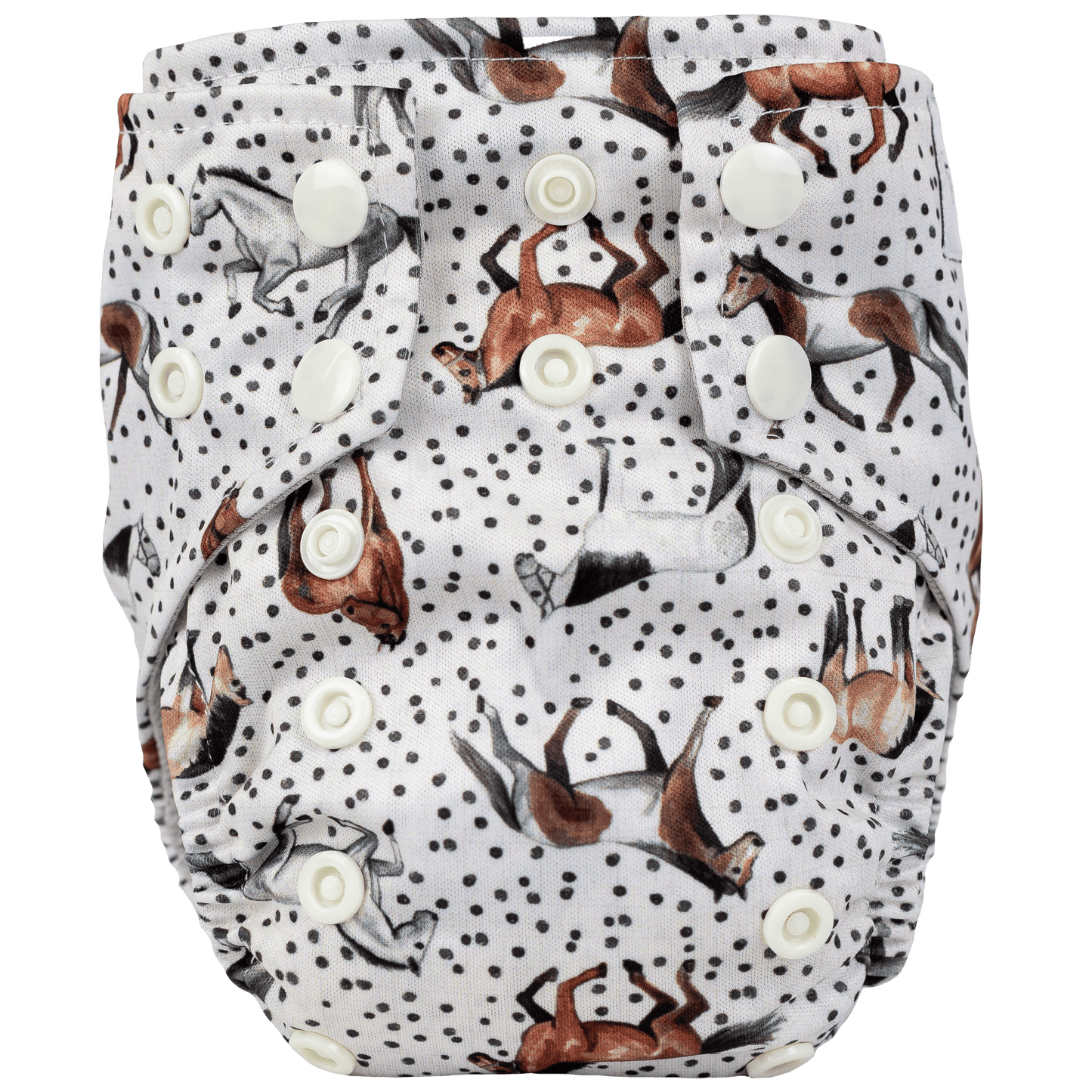 Tiny Tushies Newborn AIO Cloth Diaper with Pocket Opening for Babies 5 to 20 Pounds Texas Tushies