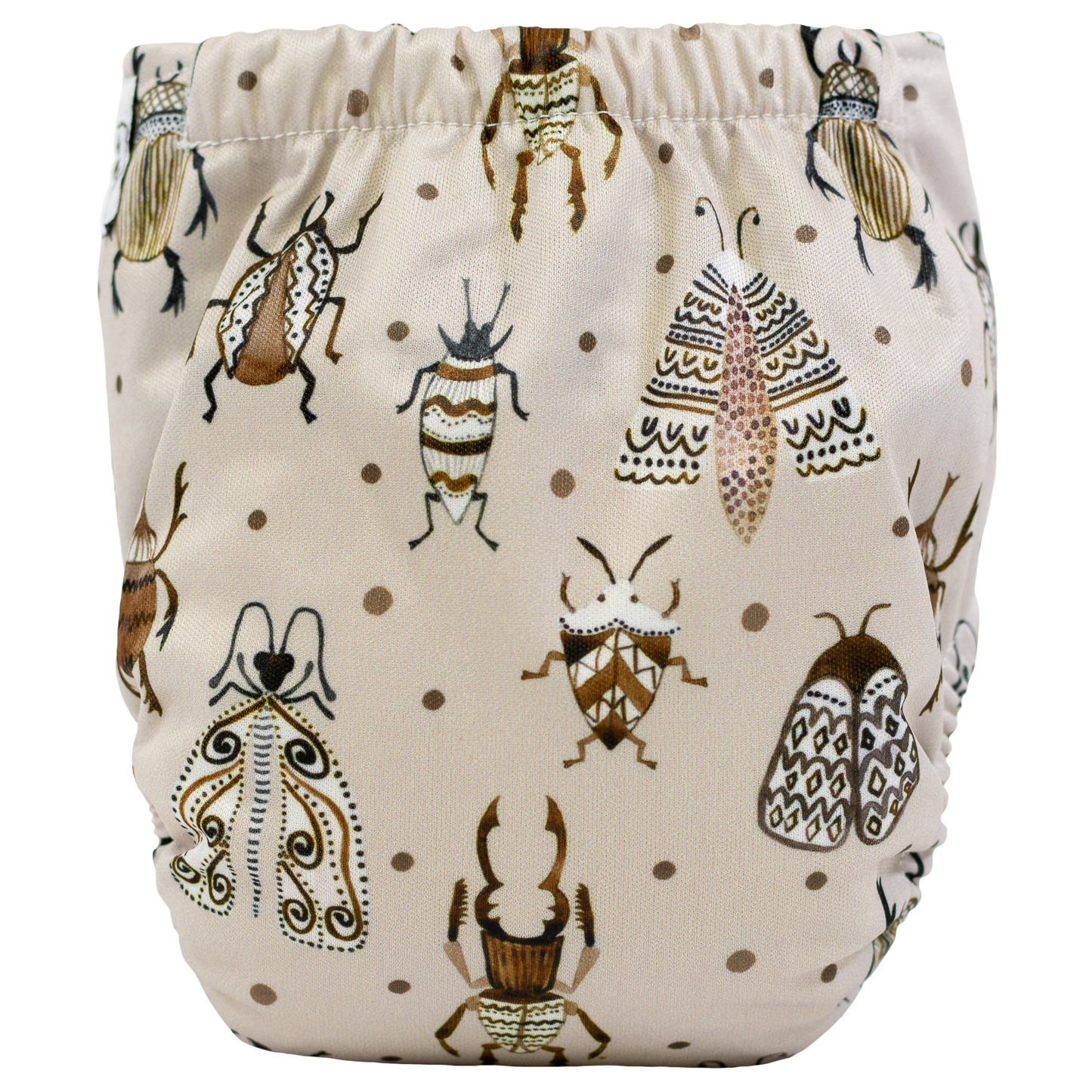 Tiny Tushies Newborn AIO Cloth Diaper with Pocket Opening for Babies 5 to 20 Pounds Texas Tushies