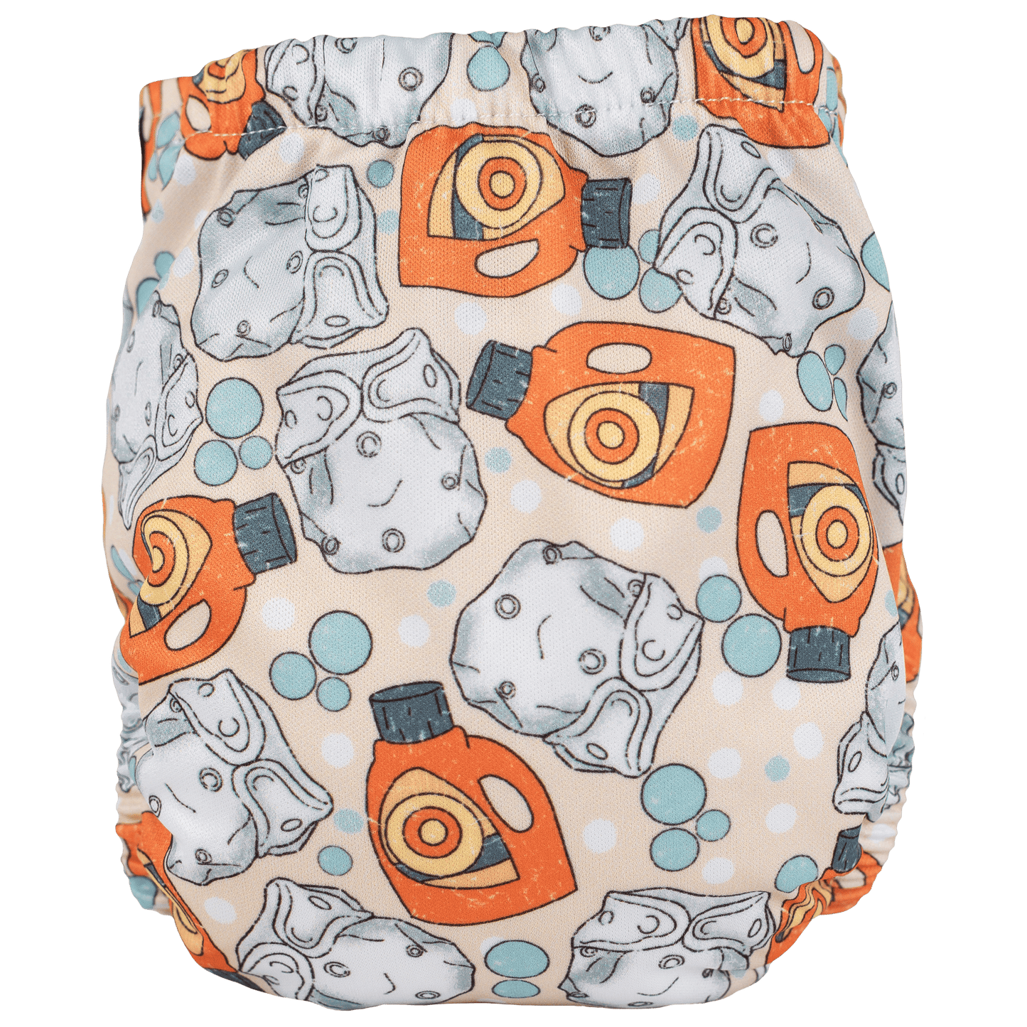 Tiny Tushies Newborn AIO Cloth Diaper with Pocket Opening for Babies 5 to 20 Pounds Texas Tushies