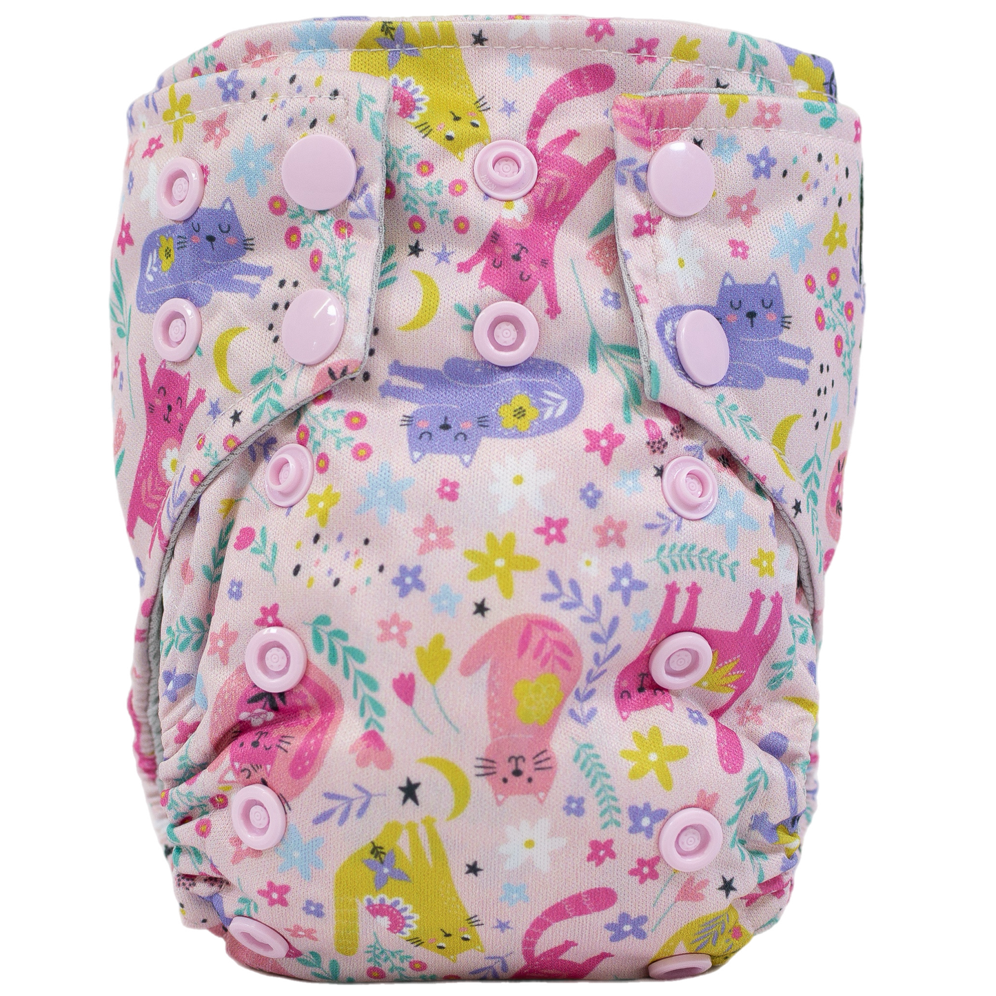 Tiny Tushies Newborn AIO Cloth Diaper with Pocket Opening for Babies 5 to 20 Pounds Texas Tushies
