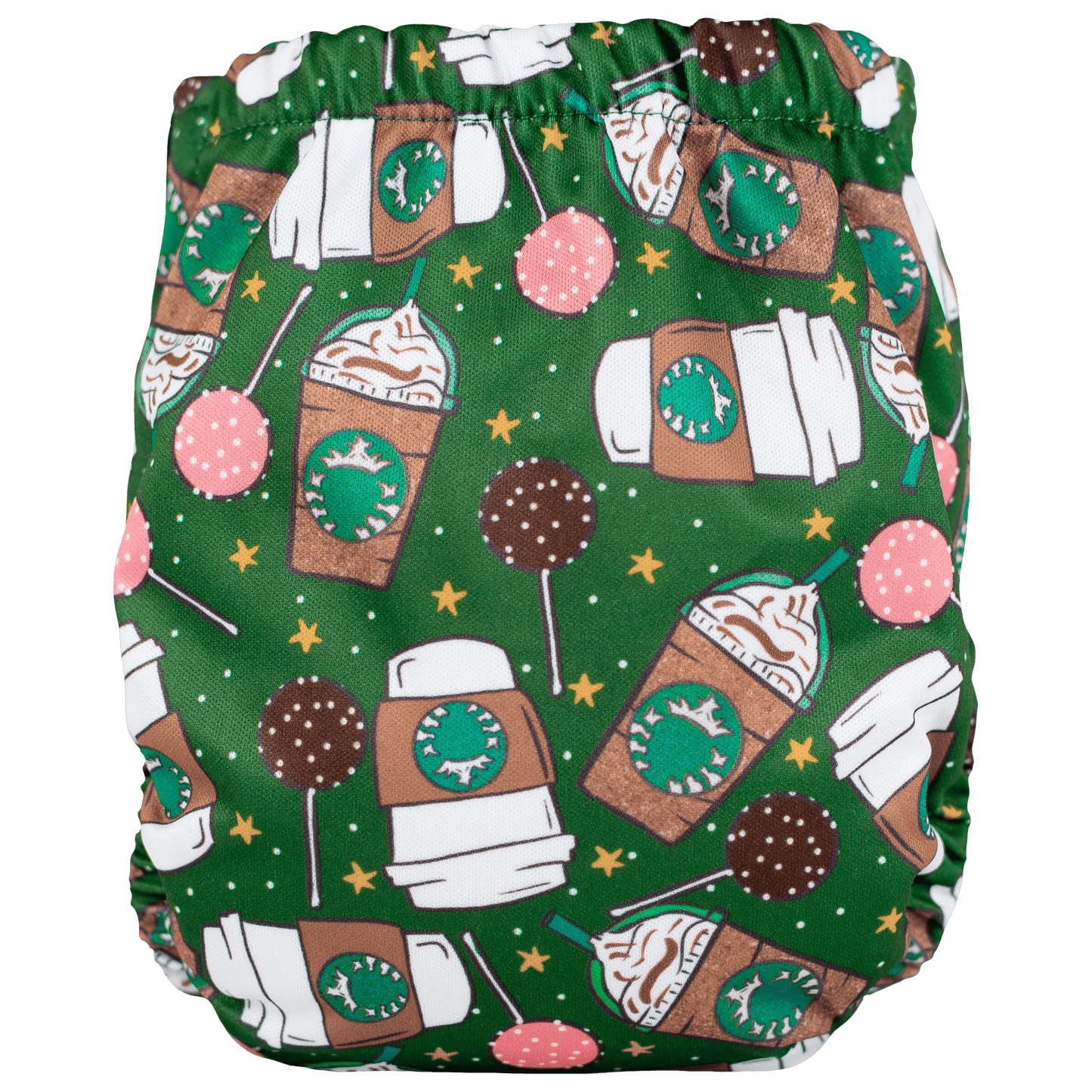 Tiny Tushies Newborn AIO Cloth Diaper with Pocket Opening for Babies 5 to 20 Pounds Texas Tushies