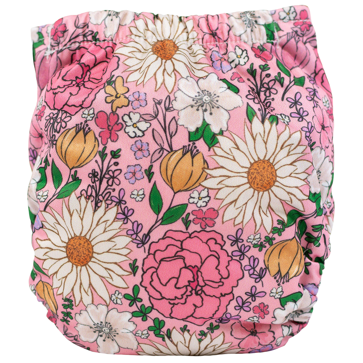 Tiny Tushies Newborn AIO Cloth Diaper with Pocket Opening for Babies 5 to 20 Pounds Texas Tushies