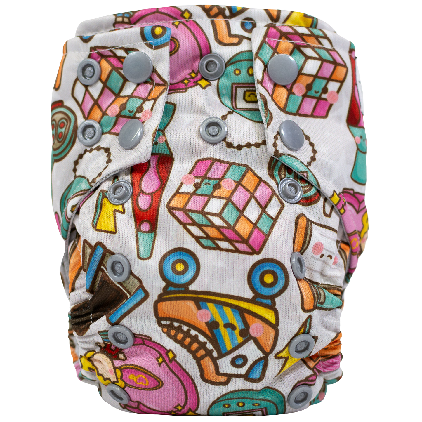 Tiny Tushies Newborn AIO Cloth Diaper with Pocket Opening for Babies 5 to 20 Pounds Texas Tushies