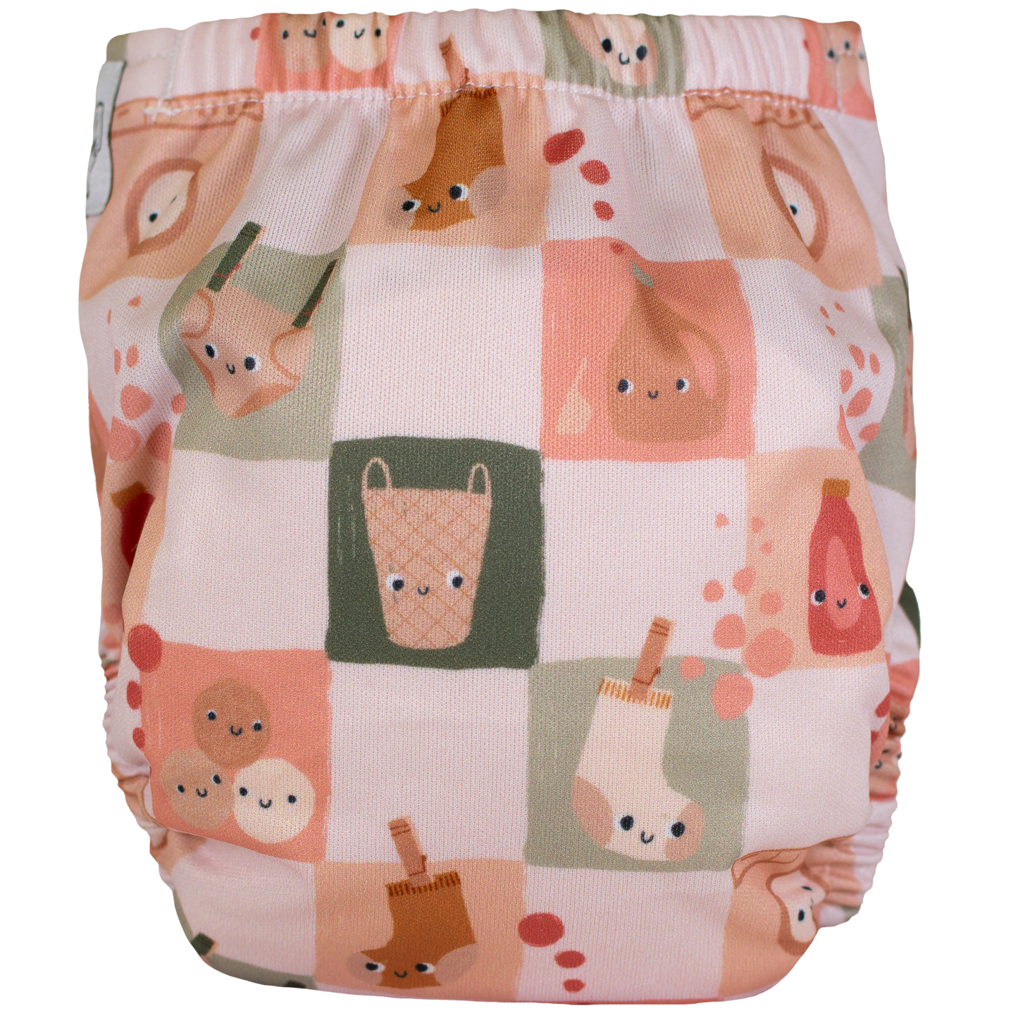 Tiny Tushies Newborn AIO Cloth Diaper with Pocket Opening for Babies 5 to 20 Pounds Texas Tushies