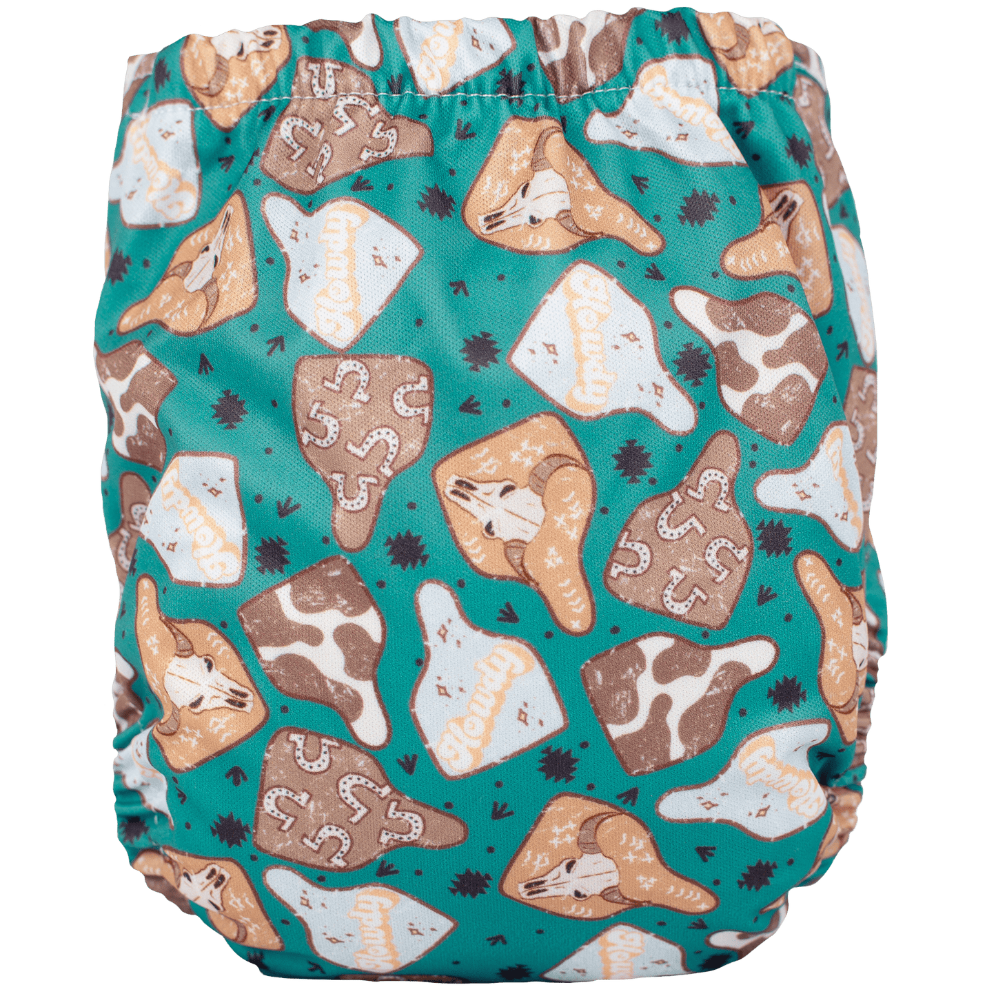 Tiny Tushies Newborn AIO Cloth Diaper with Pocket Opening for Babies 5 to 20 Pounds Texas Tushies
