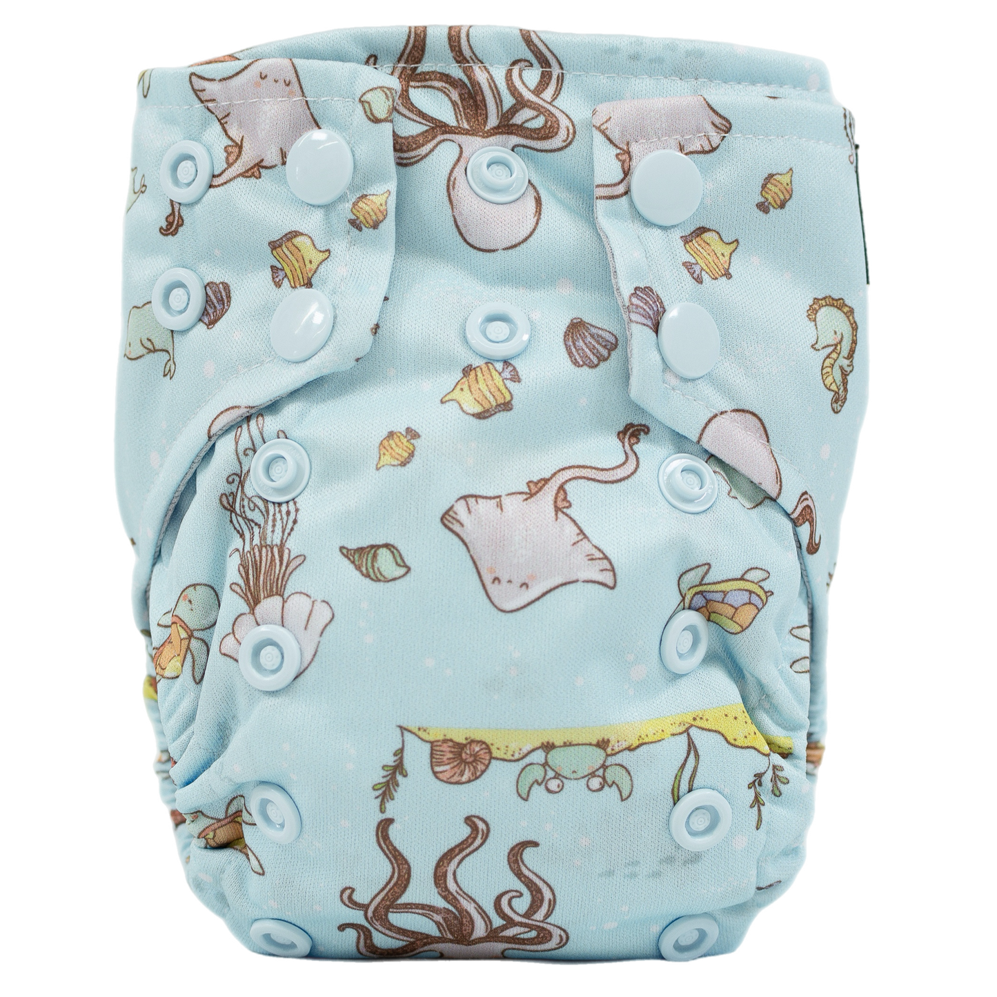Tiny Tushies Newborn AIO Cloth Diaper with Pocket Opening for Babies 5 to 20 Pounds Texas Tushies