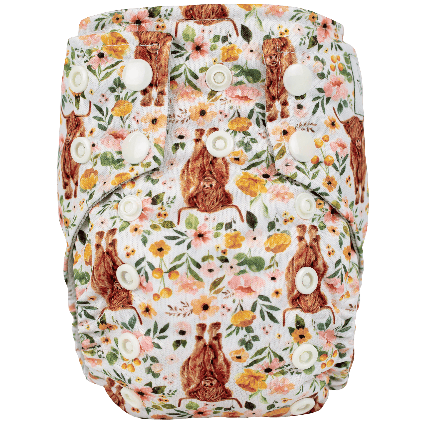Tiny Tushies Newborn AIO Cloth Diaper with Pocket Opening for Babies 5 to 20 Pounds Texas Tushies
