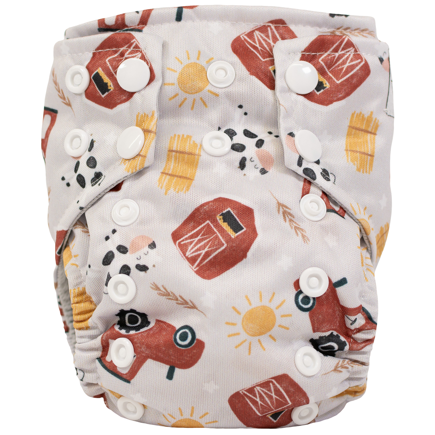 Tiny Tushies Newborn AIO Cloth Diaper with Pocket Opening for Babies 5 to 20 Pounds Texas Tushies