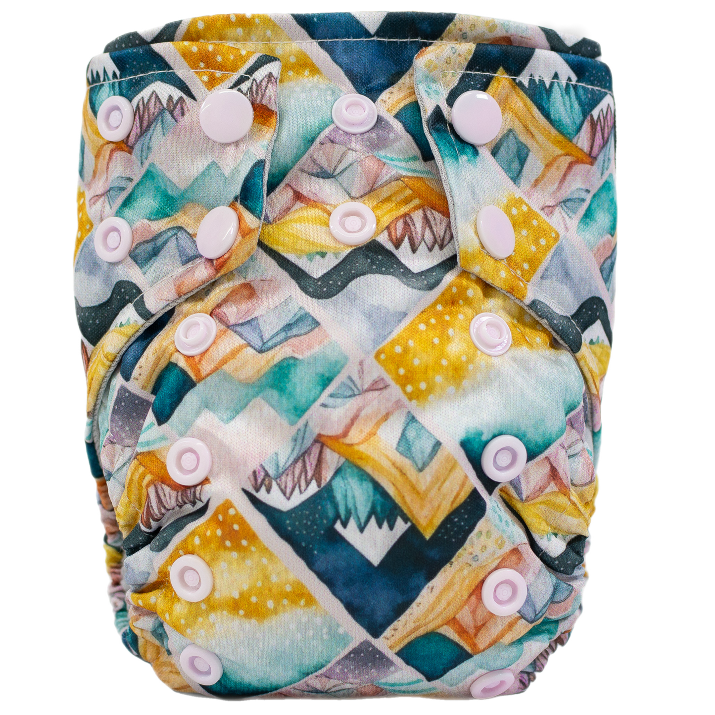 Tiny Tushies Newborn AIO Cloth Diaper with Pocket Opening for Babies 5 to 20 Pounds Texas Tushies