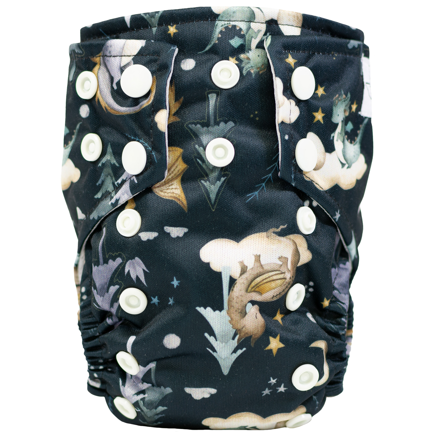 Tiny Tushies Newborn AIO Cloth Diaper with Pocket Opening for Babies 5 to 20 Pounds Texas Tushies