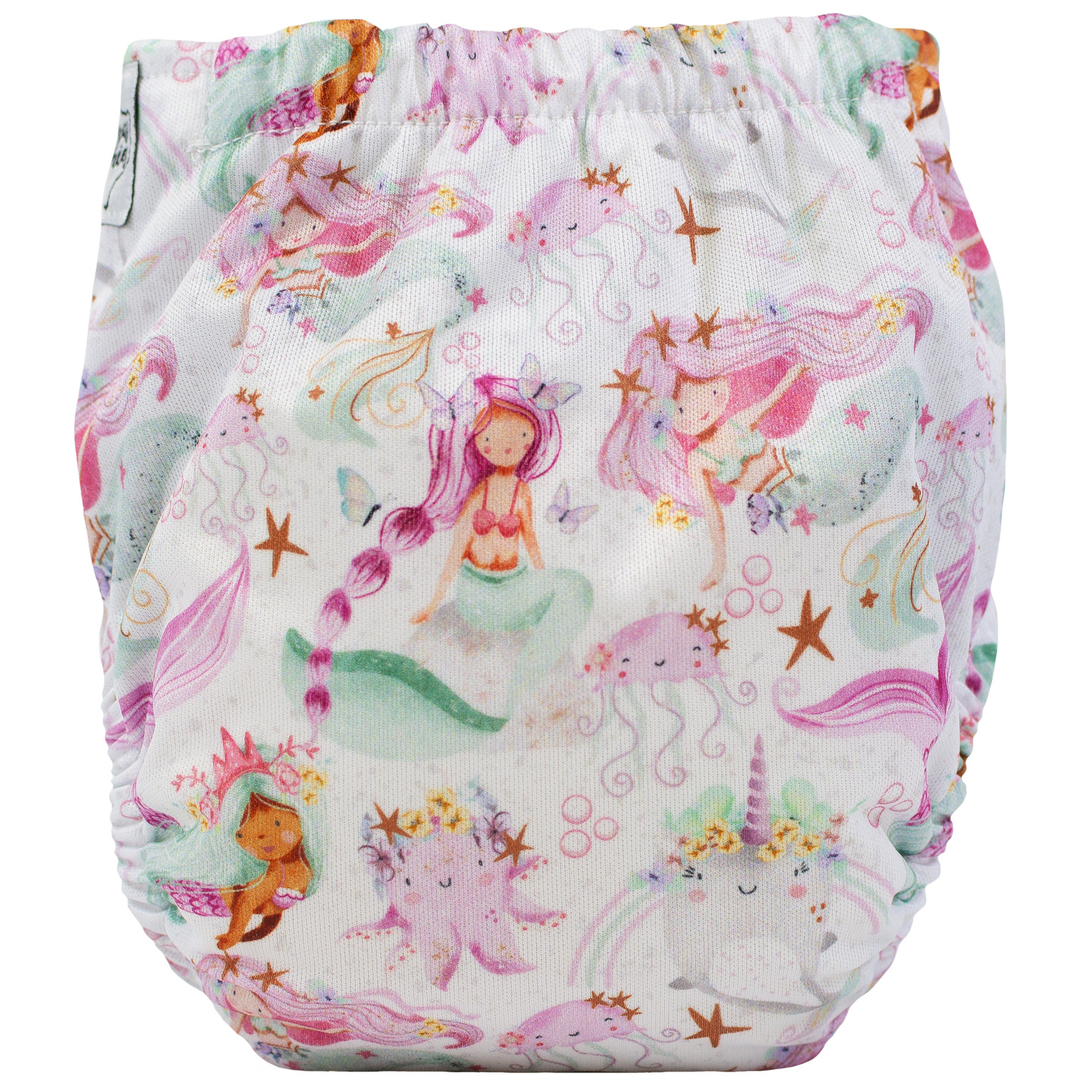 Tiny Tushies Newborn AIO Cloth Diaper with Pocket Opening for Babies 5 to 20 Pounds Texas Tushies