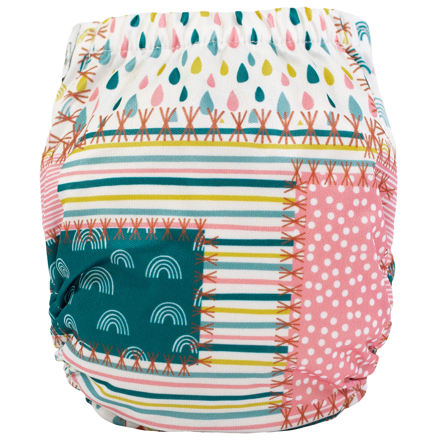 Tiny Tushies Newborn AIO Cloth Diaper with Pocket Opening for Babies 5 to 20 Pounds Texas Tushies