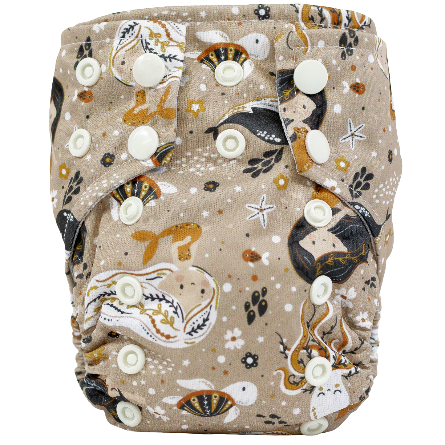 Tiny Tushies Newborn AIO Cloth Diaper with Pocket Opening for Babies 5 to 20 Pounds Texas Tushies