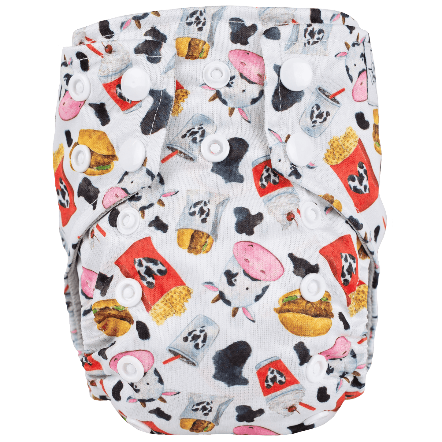 Tiny Tushies Newborn AIO Cloth Diaper with Pocket Opening for Babies 5 to 20 Pounds Texas Tushies