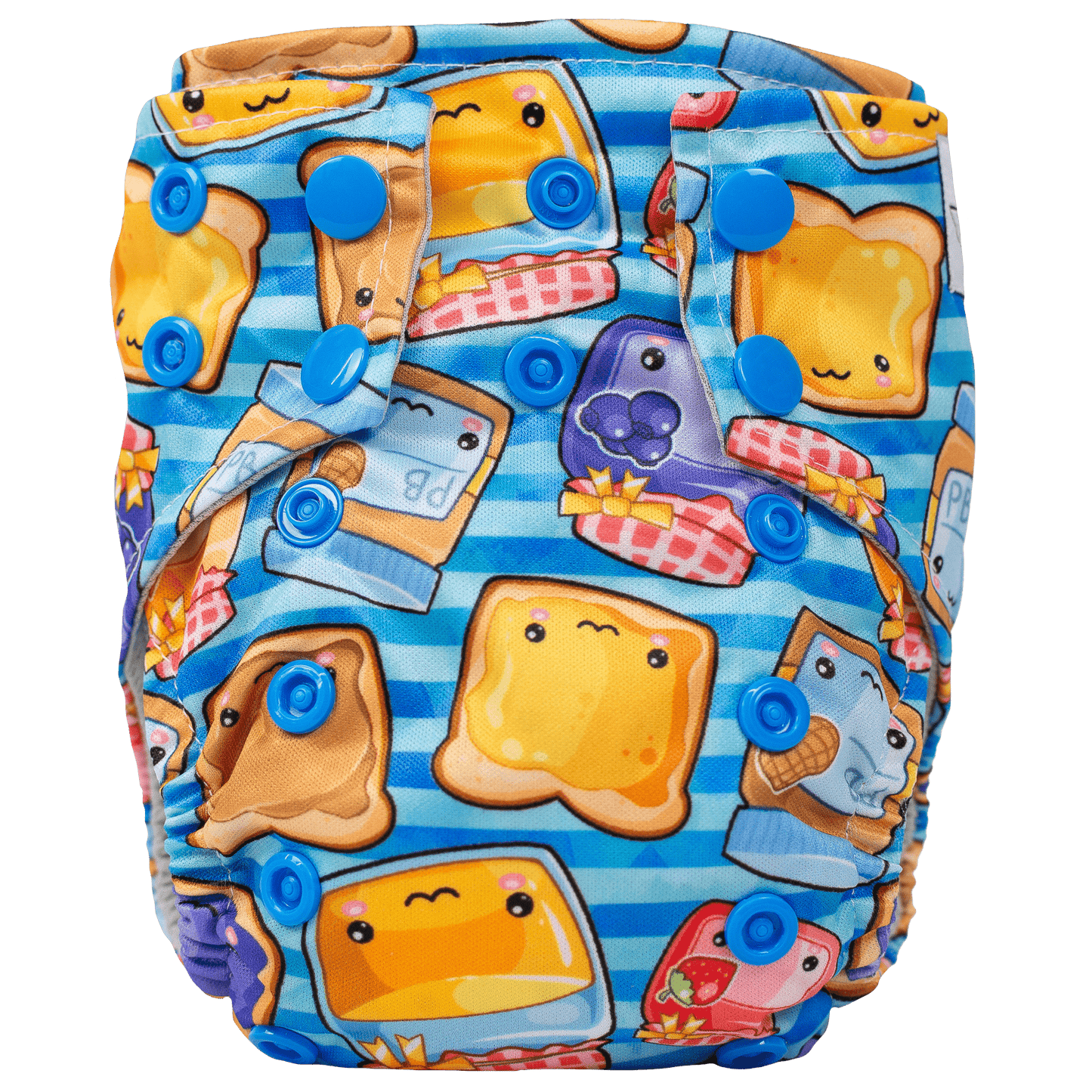 Tiny Tushies Newborn AIO Cloth Diaper with Pocket Opening for Babies 5 to 20 Pounds Texas Tushies