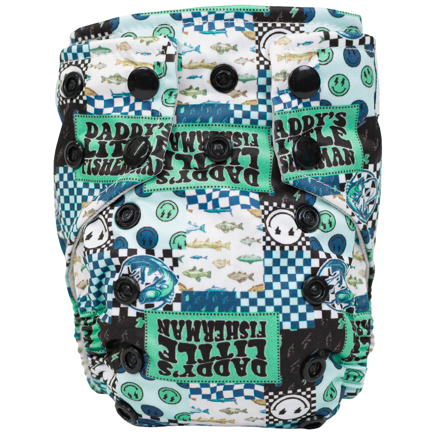 Tiny Tushies Newborn AIO Cloth Diaper with Pocket Opening for Babies 5 to 20 Pounds Texas Tushies