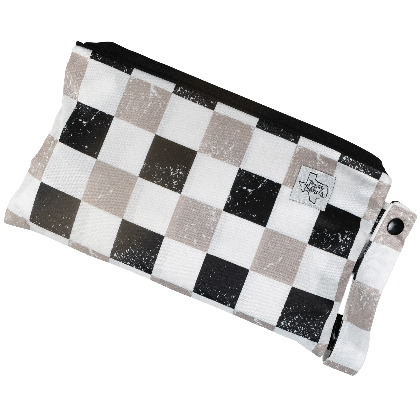 Travel Changing Pad with Soft Bamboo Velour and Compact Fold Up Design Texas Tushies