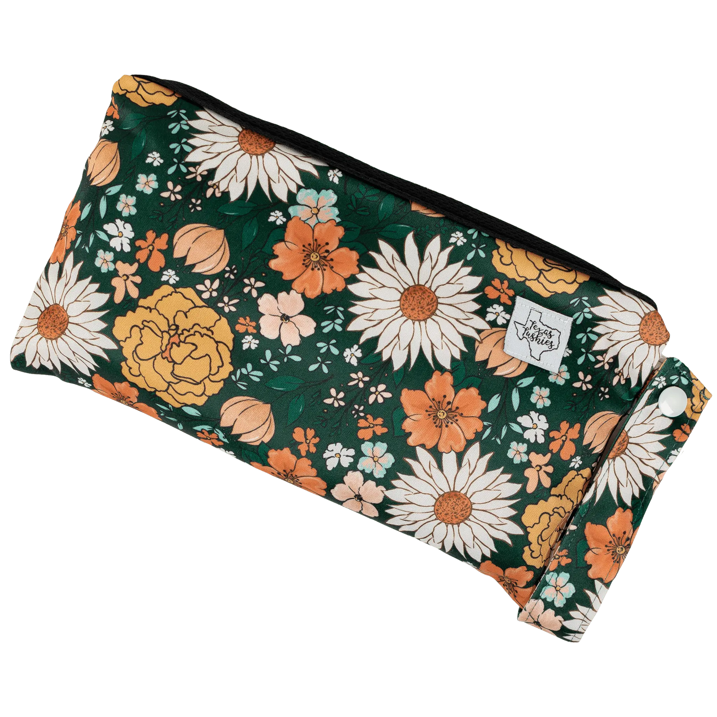 Travel Changing Pad with Soft Bamboo Velour and Compact Fold Up Design Texas Tushies