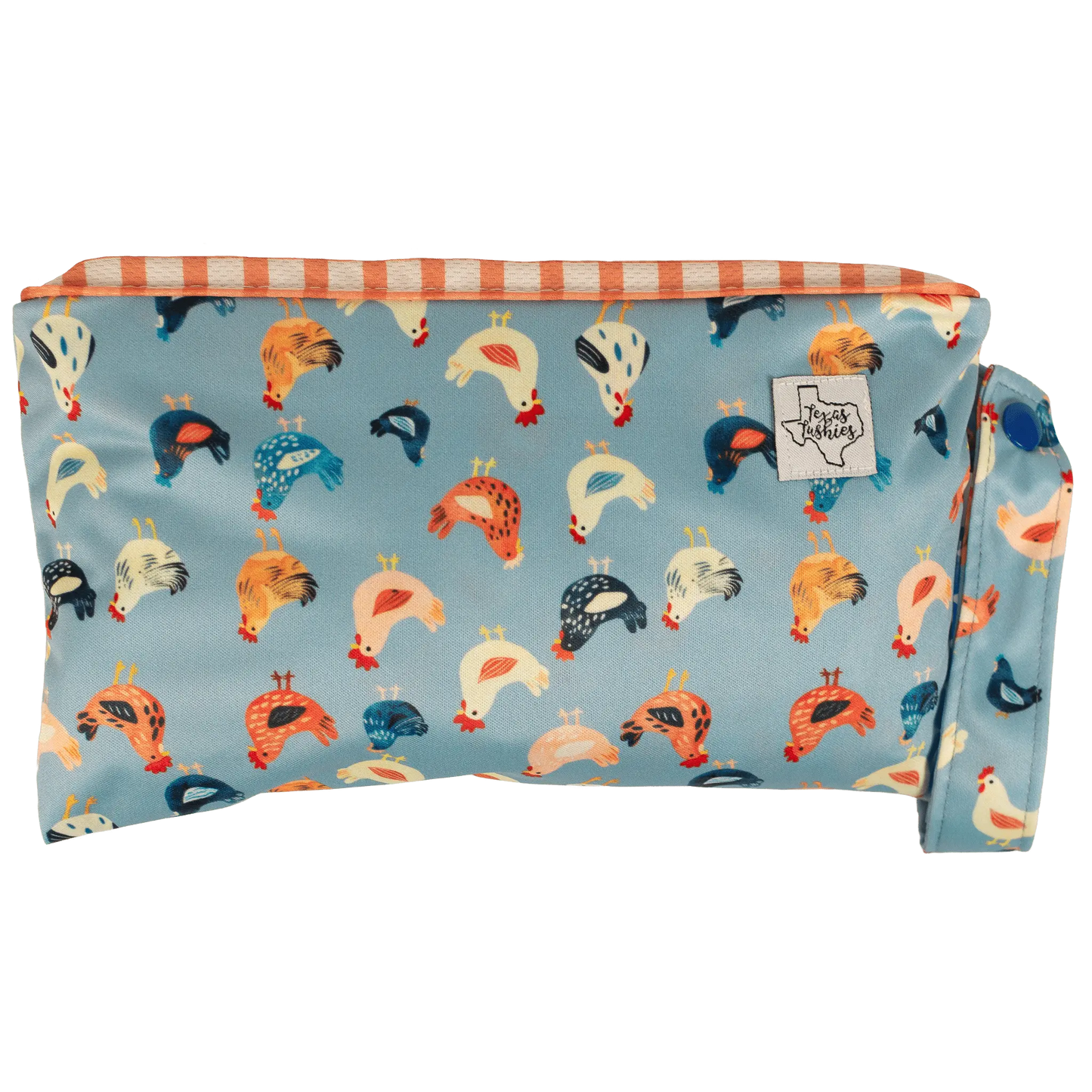 Travel Changing Pad with Soft Bamboo Velour and Compact Fold Up Design Texas Tushies