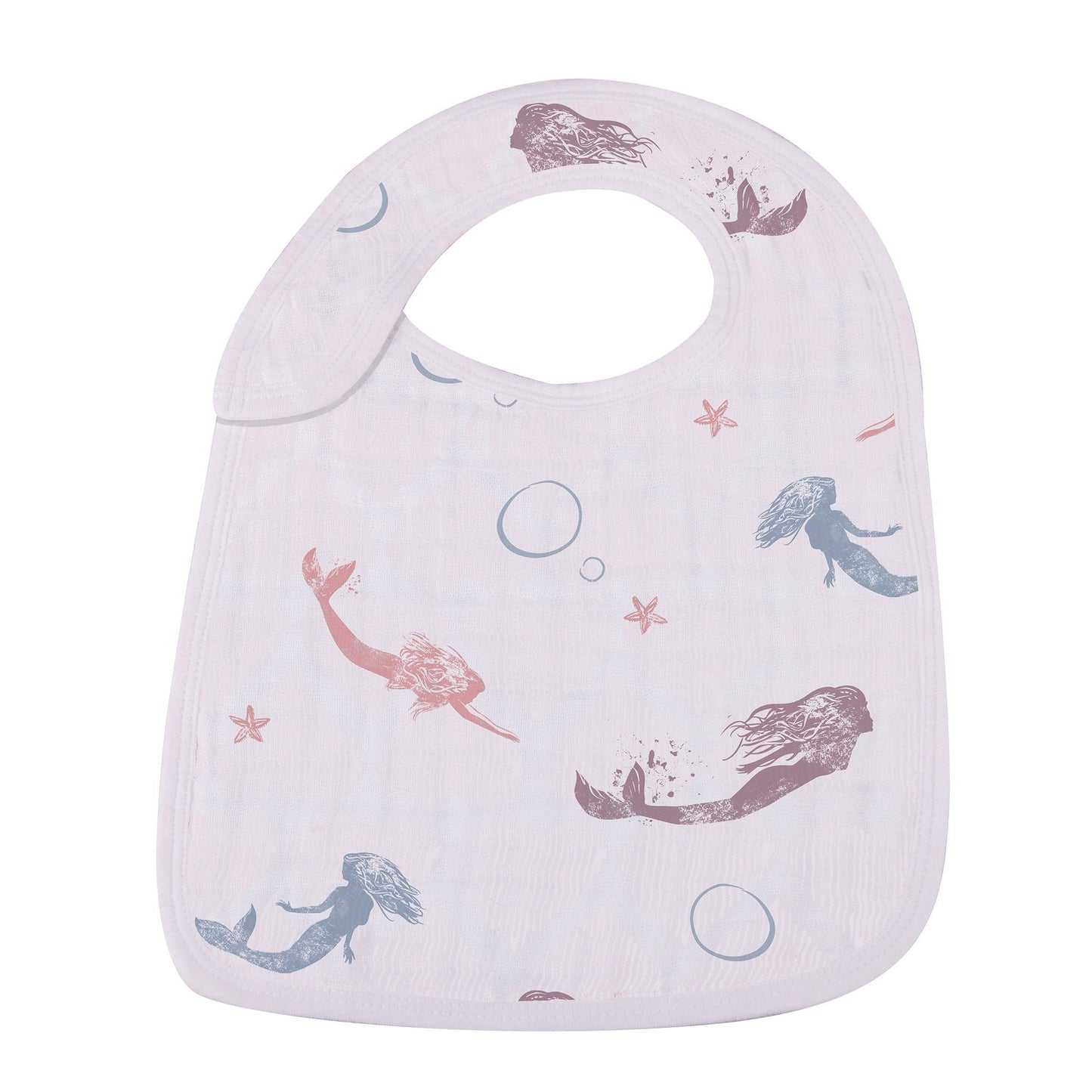Under The Sea Bamboo Muslin Snap Bibs 3 Pack Soft Absorbent Baby Bibs Newcastle Classics