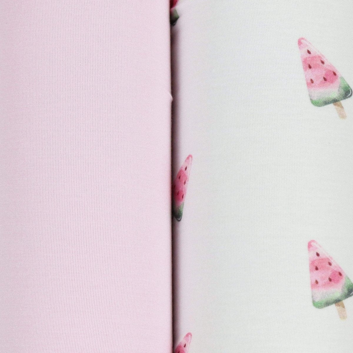 Watermelon Popsicle Swaddle Blanket and Pink 2 Pack.