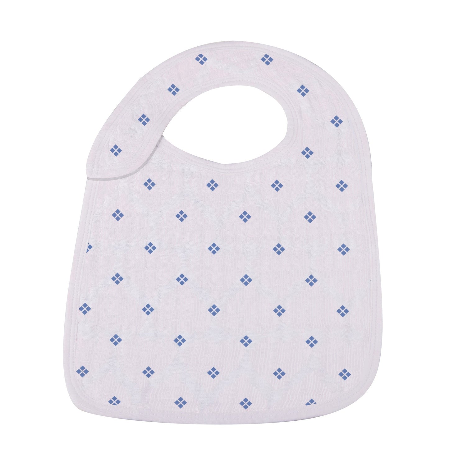 Wildflowers Snap Bibs Set of 3 Soft Bamboo Muslin Feeding and Teething Bibs Newcastle Classics