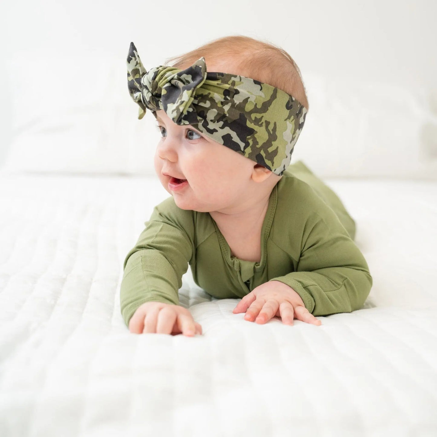 Zippity Do Da Zipper Footie with Silicone Grips for Baby Comfort Sweet Bamboo