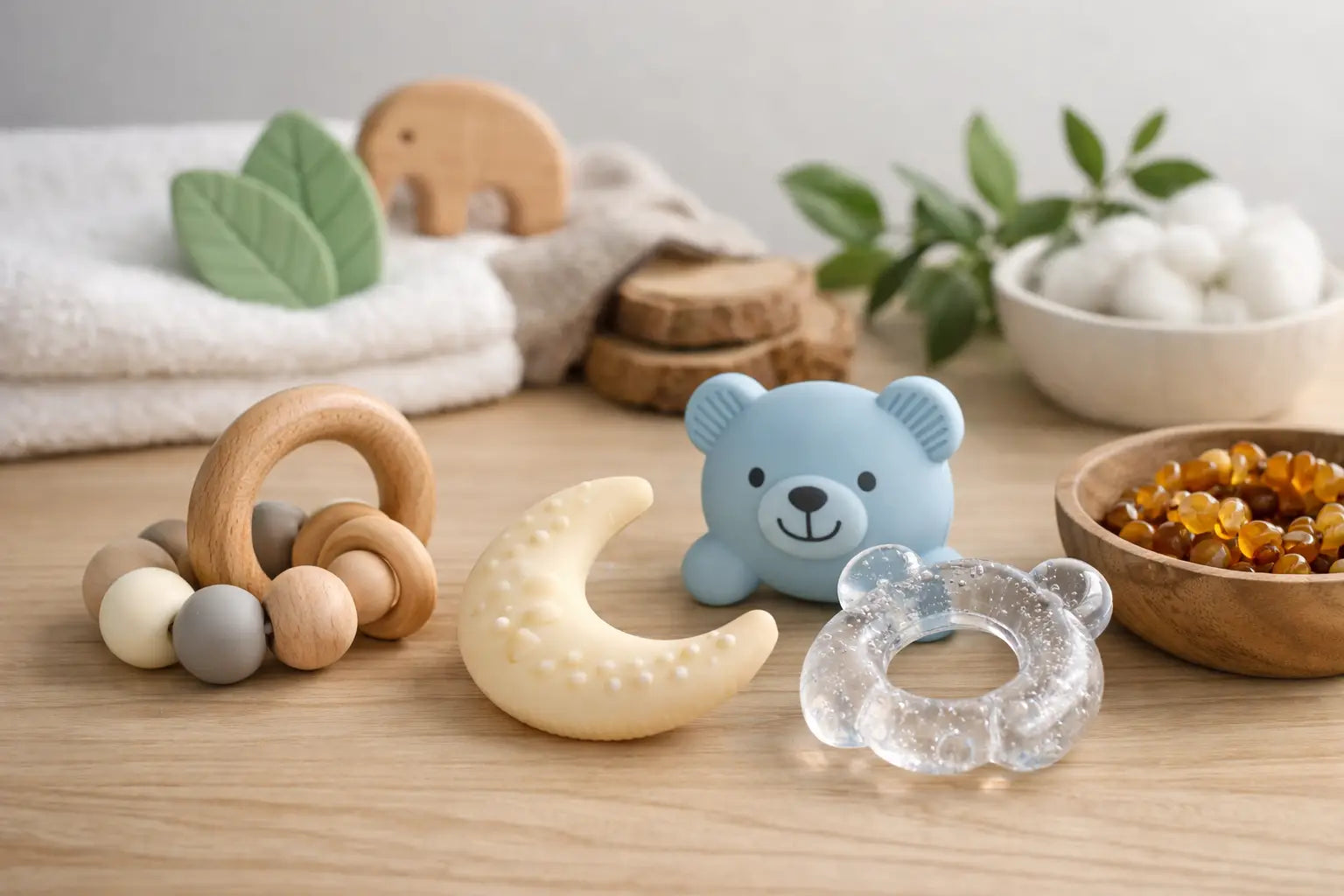 Safe Teething Toys Materials Explained