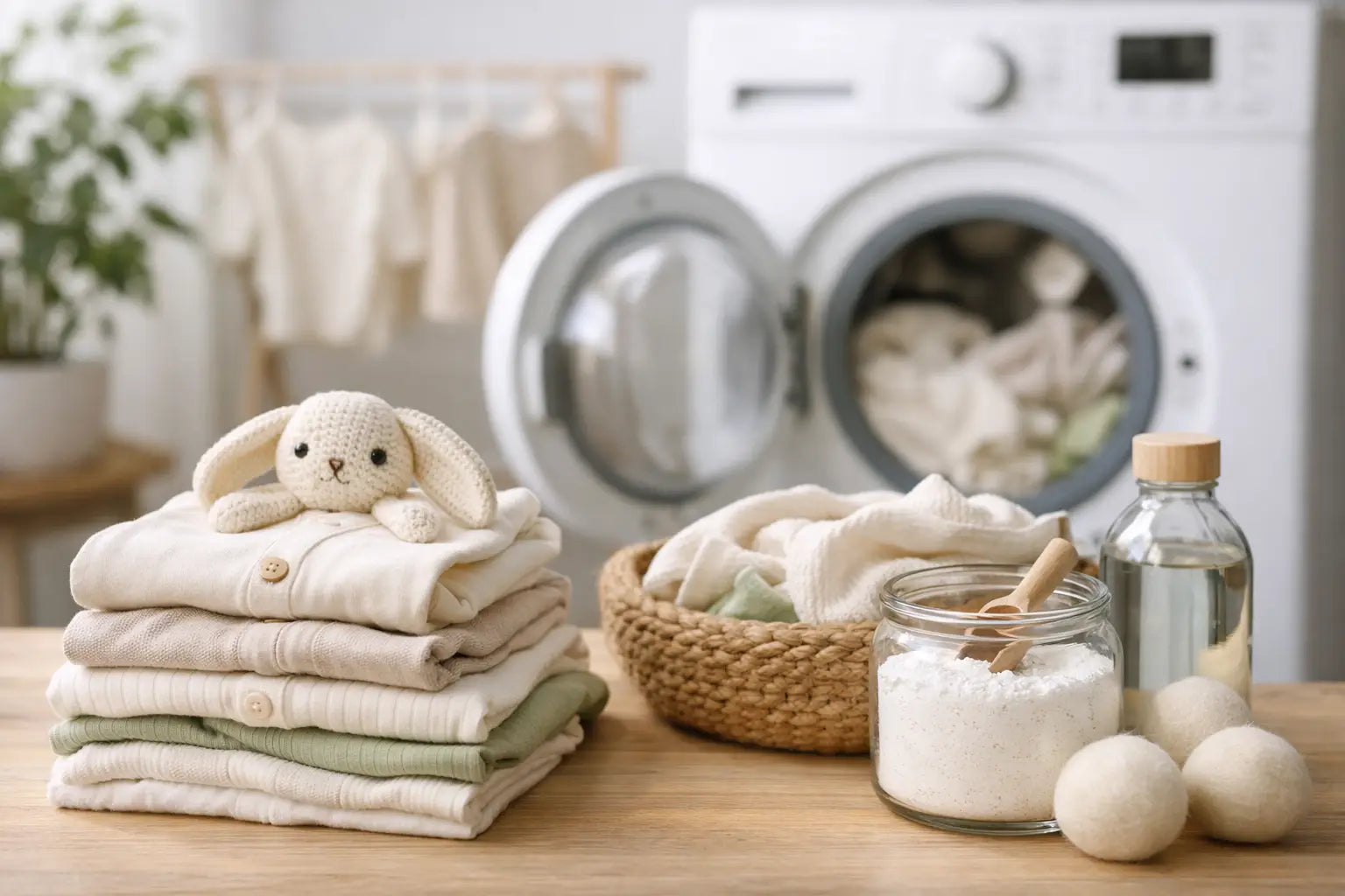 How to Wash Organic Baby Clothes Right