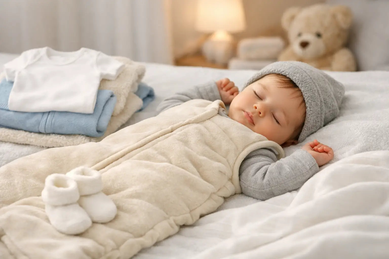 How to Layer Baby Sleepwear for Safer Nights