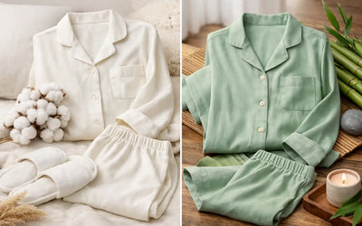 Organic Cotton vs Bamboo Pajamas