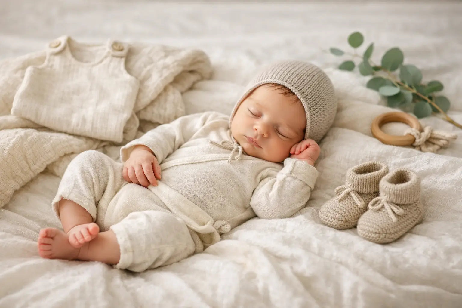 How to Dress Newborns Organically and Simply