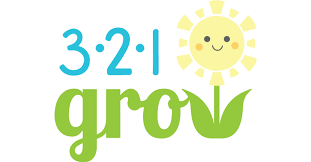 321 Grow - Childrens silicone plates and utensils - Everetts Place Boutique