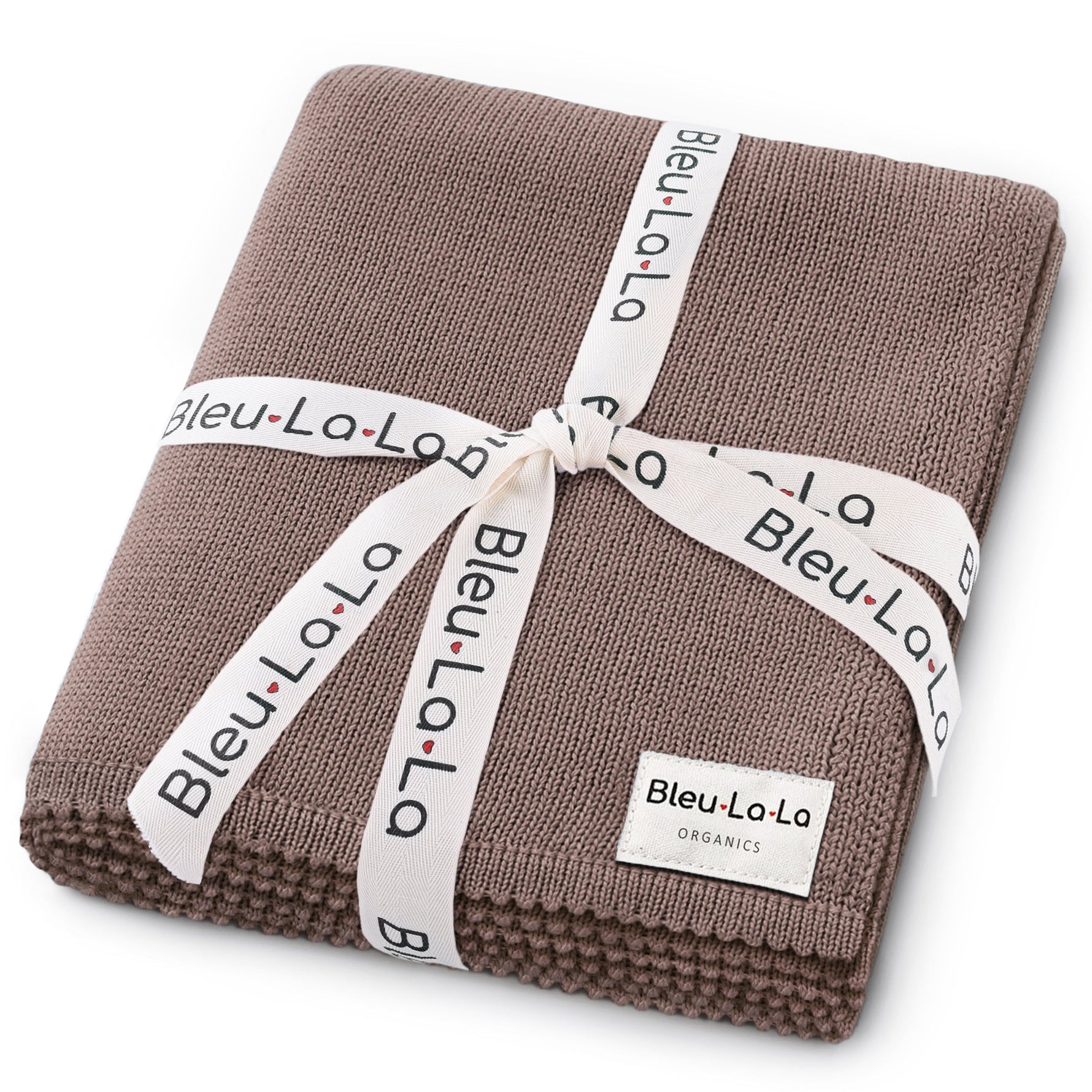 Bleu La La 100 Percent Cotton Organic Luxe Baby Blanket - Baby & Toddler