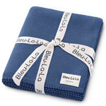 Bleu La La 100 Percent Cotton Organic Luxe Baby Blanket - Baby & Toddler