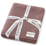 Bleu La La 100 Percent Cotton Organic Luxe Baby Blanket - Baby & Toddler