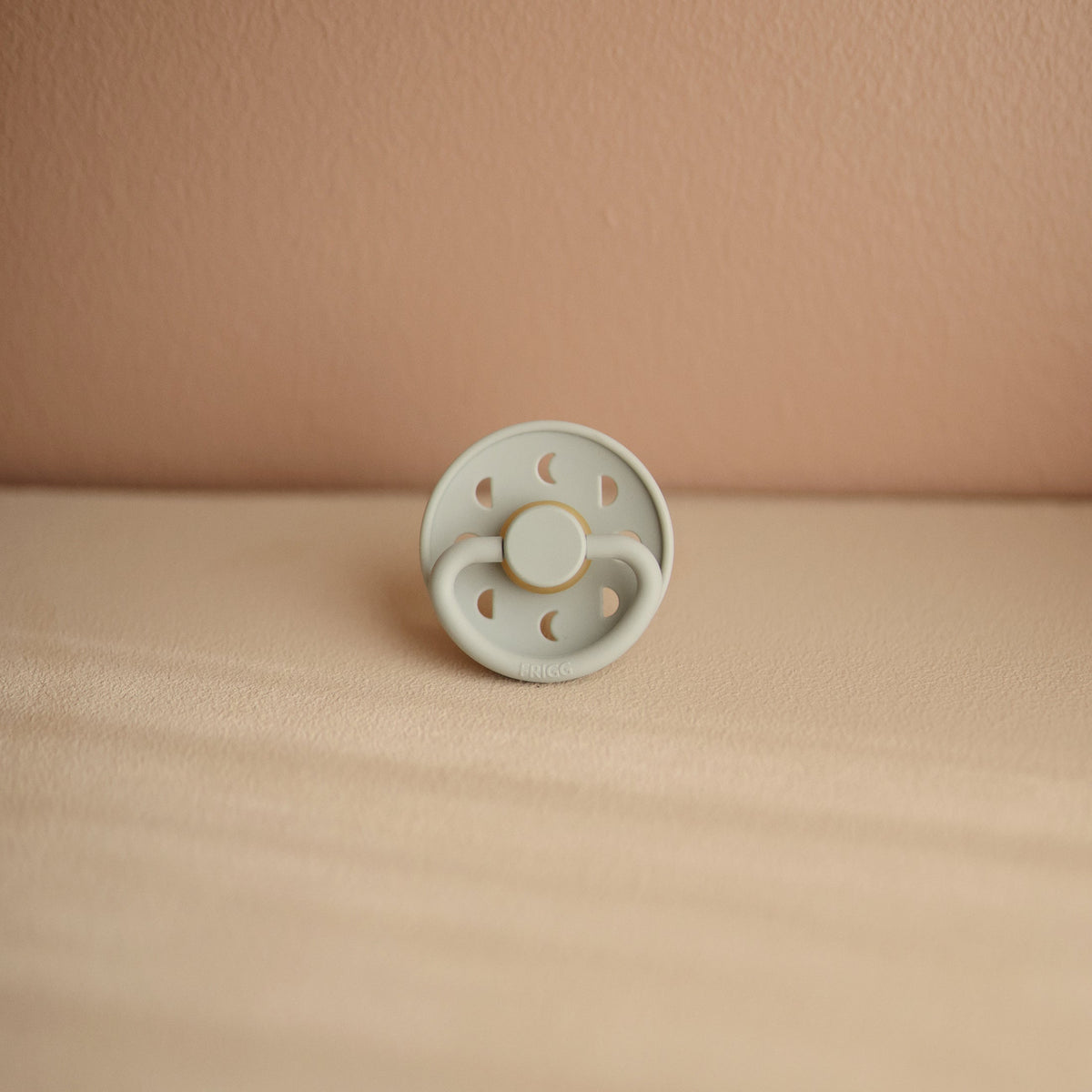 Natural Rubber Moon Pacifier, 2-Pack by Mushie