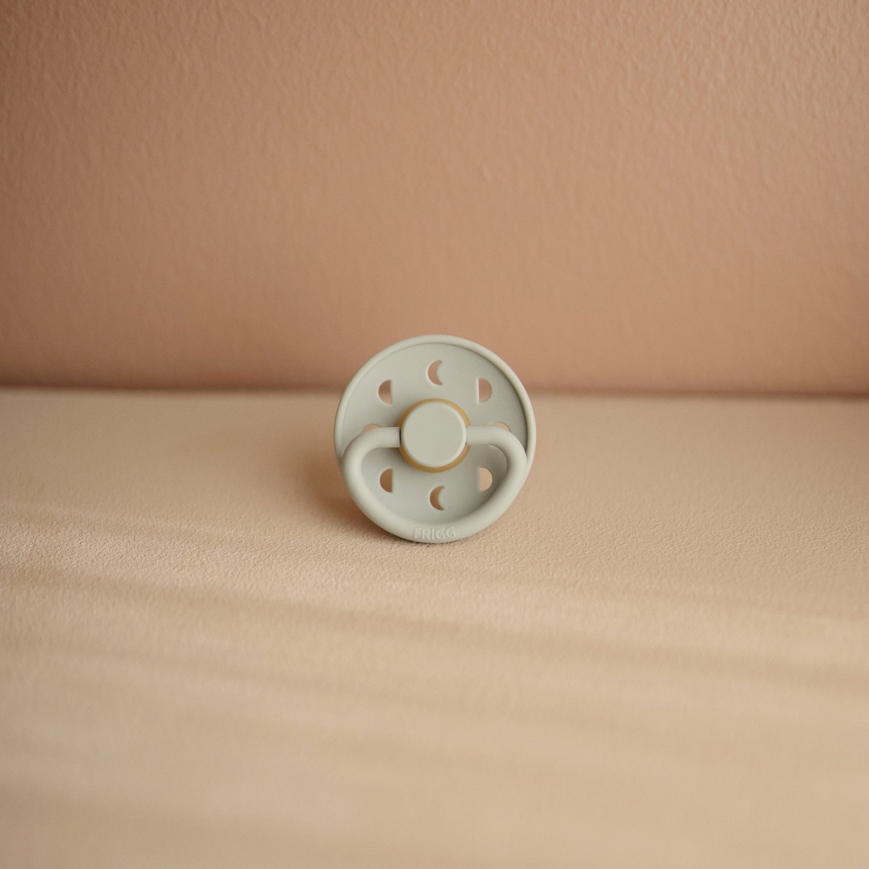Natural Rubber Moon Pacifier, 2-Pack by Mushie