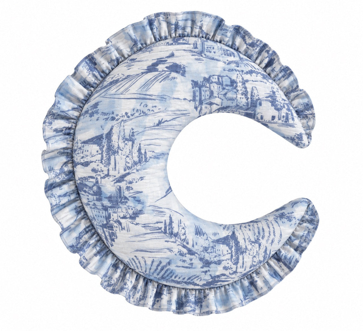 Feeding Support Old Ruffle Nursing Pillow Cover by Little Mae & Co