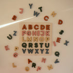 Mushie Wooden Alphabet Puzzle Educational Toy for Kids with 26 Capital Letters - Toys & Games > Puzzles > Wooden & Pegged Puzzles Wooden Puzzle