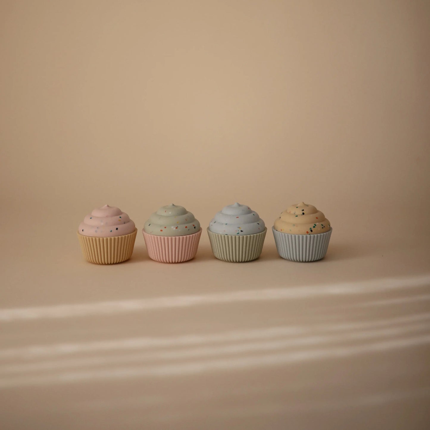 Mix And Match Cupcake Toy For Creative Play And Color Matching Mushie