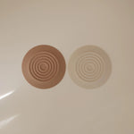 Mushie Silicone Bathtub Drain Stopper Set of 2 Flexible Water Seal Covers - Baby & Toddler > Baby Bathing Drain Stopper